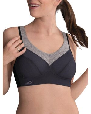 Anita Panalp Wool Sports Bra - Black