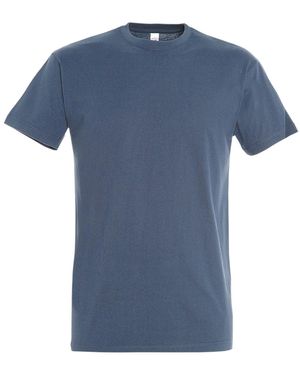 Sol's Imperial Heavyweight Short Sleeve T-Shirt (Denim) - Blue