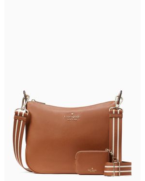 Kate Spade Rosie Pebbled Leather Large Crossbody - Brown