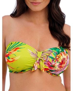 Fantasie Cala Macarella Bandeau Bikini Top - Black