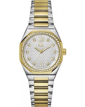 Gc Z25002L1Mf Ladies Watch - Metallic