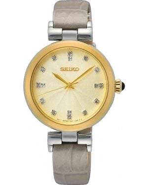 Seiko Srz546P1 Ladies Dress Watch - Metallic