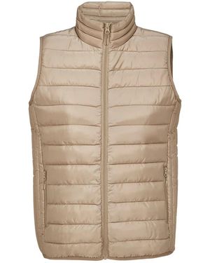 Sol's Ladies Stream Body Warmer (Rope) - Natural