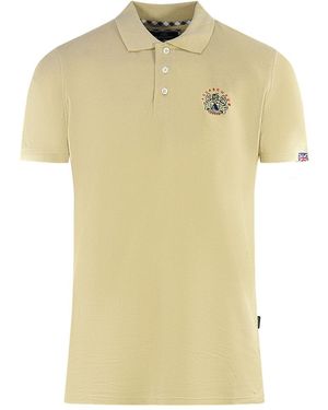 Aquascutum London Crest Polo Shirt - Yellow