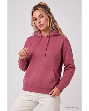 TOMMY LIFE Cotton-Blend Sweatshirt - Red