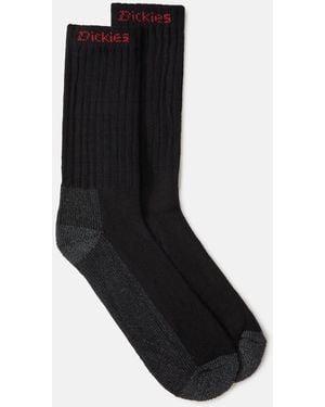 Dickies Industrial Work Socks - Black