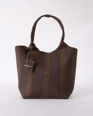 Ilse Jacobsen Knitty Knitted Bag - Brown