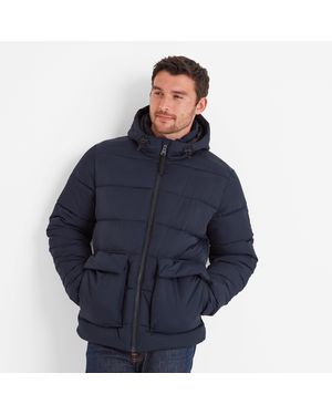 TOG24 Hamilton Padded Parka Dark - Blue