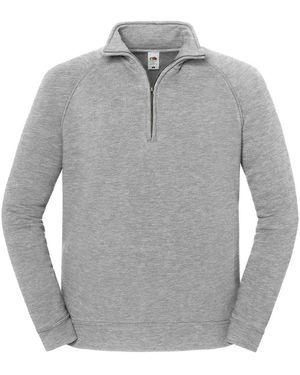 Fruit Of The Loom Adult Iconic Premium Sweatshirt (Athletic Heather) - Grey