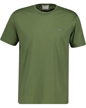 GANT Reg Shield T-Shirt - Green