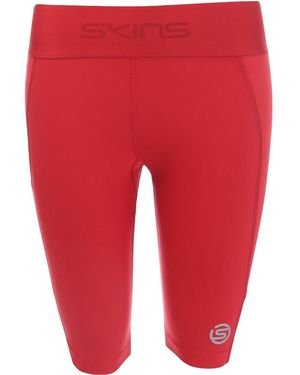 Skins Ladies Series-3 Compression Shorts - Red