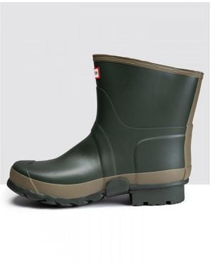 HUNTER Field Gardener Short Boot - Green