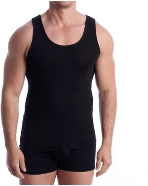 Q En Micromodal Tank Top Q100 - Black