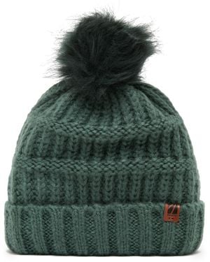 The Edge Josie Bobble Hat - Green