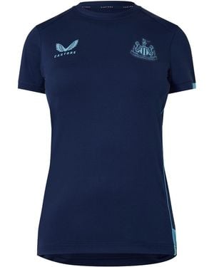 Castore Newcastle United Fc Regular Fit Crew Neck T-Shirt - Blue