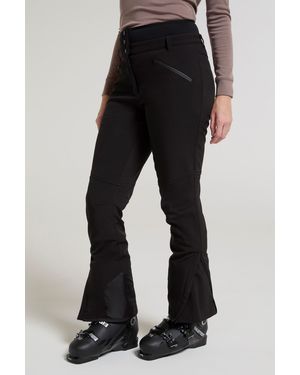Mountain Warehouse 'Avalanche' Ski Trousers High Waist Warm Insulated Snow Proof Winter Trouser - Black
