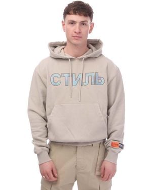 Heron Preston Ctnmb Hoodie - Grey