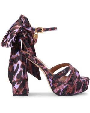 Kurt Geiger Brixton Platform Sandals - Purple