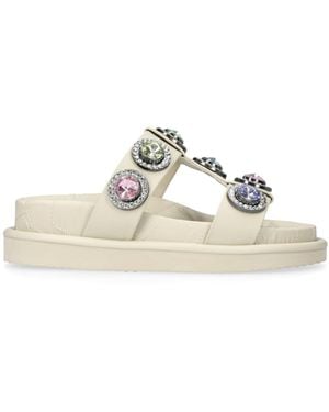 Kurt Geiger Orson Crystal Sandal Sandals - Metallic