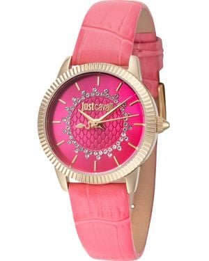 Just Cavalli Jc1L258L0215 Ladies Glam Chic Watch - Pink