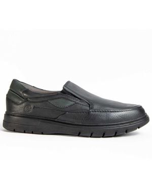 Purapiel Mocassin Confore2 Svart - Black