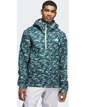 adidas Ultimate365 Tour Climaproof+ Anorak Jacket - Green
