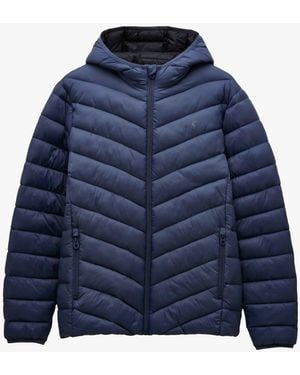 Joules Garrett Showerproof Padded Jacket Nylon - Blue