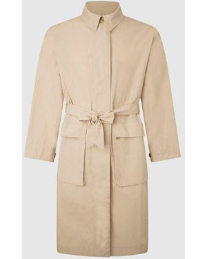 Pepe Jeans Tai Macc Jacket Stone - Natural