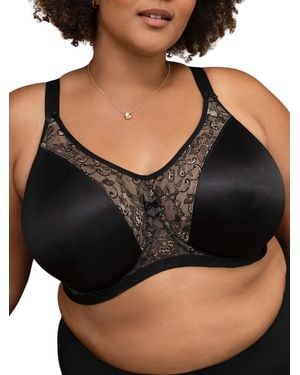 Goddess Yvette Moulded Full Cup Bra - Black