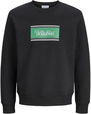 Jack & Jones Crew Neck Sweatshirt Casual Pullover - Grey