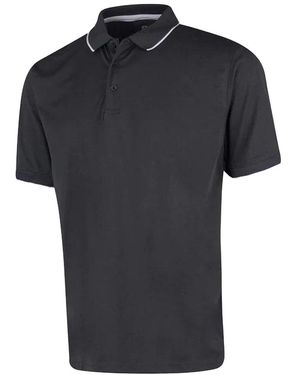 Island Green Performance Polo Shirt (zwart)