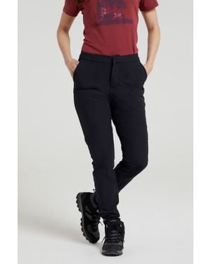 Mountain Warehouse 'Kesugi' Trekking Trousers Water Resistant Quick Dry Trousers Polyamide - Blue
