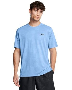 Under Armour Tech Vent Geotessa T-Shirt - Blue