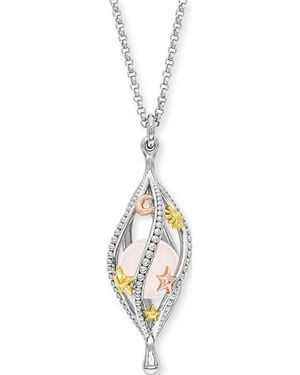 Engelsrufer Ern-Universe-Rq-Tri Ladies Universe Necklace Sterling - Metallic