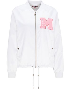 myMo Satijnen Blouson - Wit