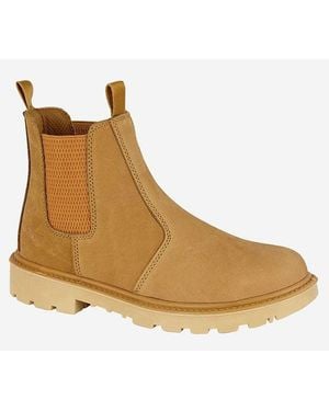 Grafters Grinder Safety Dealer Boots - White