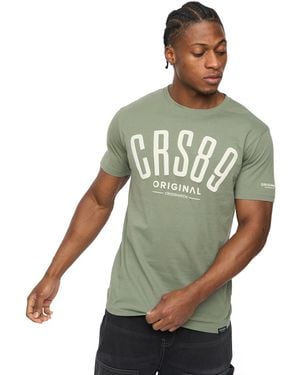 Crosshatch Hallfell T-Shirt - Green