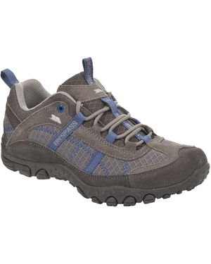 Trespass Ladies Fell Lightweight Walking Shoes (Steel) - Grey