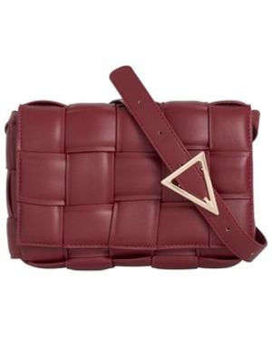 SVNX Woven Crossbody Bag - Red