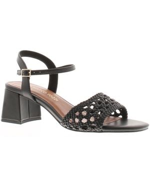 Marco Tozzi Sandals Strappy Heeled Tilly Buckle - Black