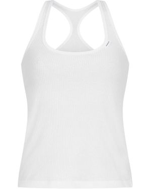Chantelle Cotton Comfort Tank Top - White