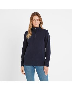 TOG24 Revive Quarter Zip Fleece Dark - Blue