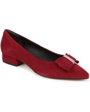 Jones Bootmaker Zanzibar Pointed-Toe Flats - Red