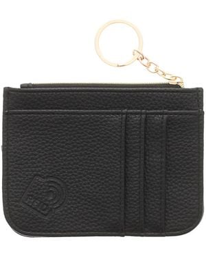 Wynsors Card Holder Rfid Blocking Lining Wallets Purses Kali Zip Fastening - Black