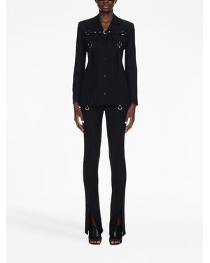 Off-White c/o Virgil Abloh Wool Blend Blazer - Black