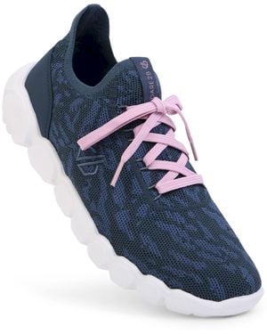 Dare 2b Hex-At Gebreide Gerecycleerde Trainers (Orion/Poederroze) - Blauw