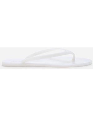 Where's That From Wheres Chandler Jelly Thong Flip Flop Sandals - White