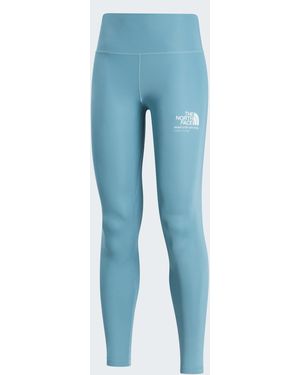 The North Face W Performance Graphic Leggings - Blue