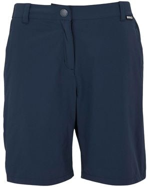 Regatta Professional /Ladies Light Insect Repellent Travel Shorts - Blue