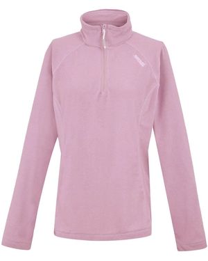 Regatta Half Zip Fleece Top - Pink